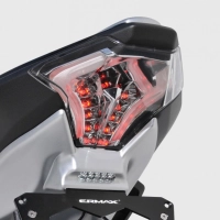 Feu led chromé avec clignotants intégrés pour yamaha mt07 14-