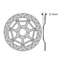 Disque de frein avant flottant type rond fe.fl56502