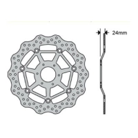 Disque de frein avant flottant type wave fe.fl58505v