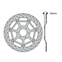 Disque de frein avant flottant type rond fe.fl61505