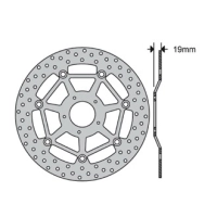 Disque de frein avant flottant type rond fe.fl70507