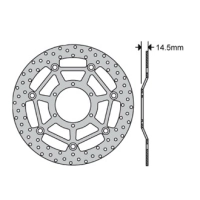 Disque de frein avant flottant type rond fe.fl80505