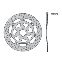 Disque de frein avant flottant type rond fe.fl86513