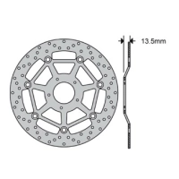 Disque de frein avant flottant type rond fe.fl91501