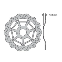 Disque de frein avant flottant type wave fe.fl91501v