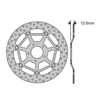 Disque de frein avant flottant type rond fe.fl94505