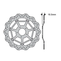 Disque de frein avant flottant type wave fe.fl98502v