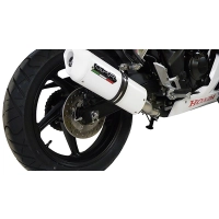 Pot gpr furore blanc - homologué  - honda cbr 300 r 2014/16