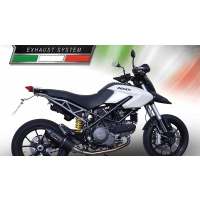 Pot gpr gpe evo black - homologué  - ducati hypermotard 796 2010/12