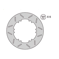 Disque de frein arrière type rond fe.g847