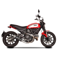 Echappement spark ducati scrambler 2015-2017 modèle evo v / finition dark style