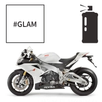 Peinture tricouche en spray aprilia bianco glam pearl rsv4 r 2010-2013