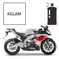 Peinture tricouche en spray aprilia bianco glam pearl rs 125 2010-2018