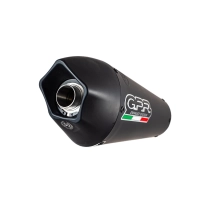 Pot gpr gpe evo black - homologué  - yamaha yzf 1000 r1 2004/06(avec corps / partie intermédiaire)