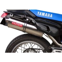 Pot gpr tri-ovale inox - homologué  - yamaha xt 600 - e - k 1985/02