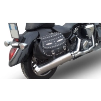 Pot gpr inox rond - homologué  - yamaha xvs 1300 midnight star 2006/14