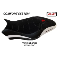 Seat cover compatible ducati monster 821 / 1200 (17-20) ovada 1 velvet comfort system model