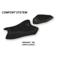 Funda de asiento compatible con el sistema de confort hervas modelo kawasaki ninja zx 10 r (16-20)