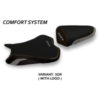 Seat cover compatible kawasaki ninja zx 6 r (13-18) luanda 2 comfort system model