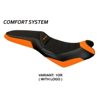 Funda de asiento compatible con kawasaki versys 650 (07-21) modelo elba 2 comfort system