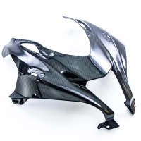 Tête de fourche carbone brillant kawasaki zx10r 2016-