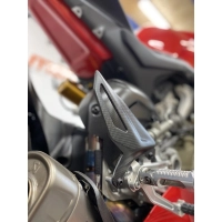 Talonnettes carbone ducati panigale v4 streefighter v2 v4 v4s