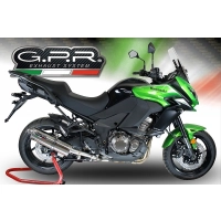 Pot gpr tri-ovale inox - homologue kawasaki versys 1000  i.e. 2015/16