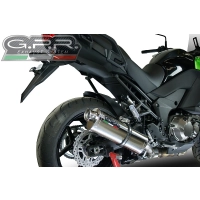 Pot gpr tri-ovale inox - homologue kawasaki versys 1000  i.e. 2015/16