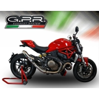 Pot gpr powercone inox - homologue ducati monster 1200 r/s 2017/19