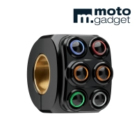 Commodo mo.switch pro - 6 boutons multi-couleur  1" / 22mm - motogadget