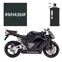 Peinture en spray honda matt gunpowder black metallic/ asphalt cbr1000rr 2005