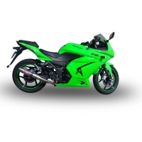 Pot gpr deeptone inox - homologué  - kawasaki ninja 250 r 2007/14