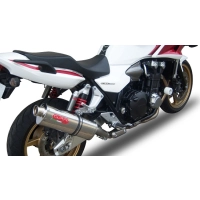 Pot gpr tri-ovale inox - homologué  - honda cb 1300 2005/12