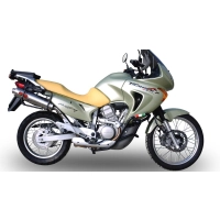 Pot gpr tri-ovale inox - homologué  - honda transalp xl 650 v 2000/06