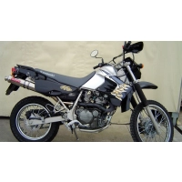 Pot gpr tri-ovale inox - homologué  - kawasaki klr 600-650 1985/05