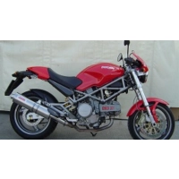 Pot gpr tri-ovale inox - homologué - ducati monster 620 2003/06