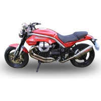 Pot gpr tri-ovale inox - homologué  - moto guzzi griso 1100 2005/08