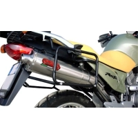 Pot gpr tri-ovale inox - homologué  - honda transalp xl 650 v 2000/06