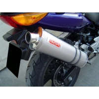 Pot gpr tri-ovale inox - homologué  - honda cbf 600 s i.e. 2007/12