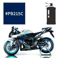 Peinture tricouche en spray honda candy tahitian blue cbr600rr 2004-2006 2011