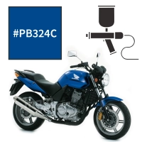 Peinture honda candy xenon blue cbf 500 2004-2005