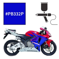 Peinture honda pearl heron blue cbr600r 2005