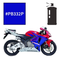 Peinture en spray honda pearl heron blue cbr600r 2005