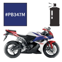 Peinture tricouche en spray honda caledonite blue cbr600rr 2007-2011 