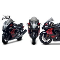 Bulle double courbure zero gravity suzuki gsxr hayabusa 2008-2020