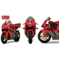 Bulle corsa pour honda cbr1000 rr 2004-2007 zero gravity racing