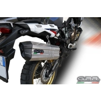 Pot gpr sonic titane - homologue honda crf 1000 l africa twin 2015/17