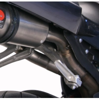 Pot gpr gpe evo black - homologué  - yamaha yzf 1000 r1 2004/06(avec corps / partie intermédiaire)