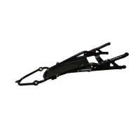 Bâti arrière en aluminium motoholders pour yamaha r1 2007-2008 avec support de batterie en fibre de verre