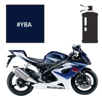 Peinture en spray 400ml suzuki pearl deep blue no.2 1000 gsx-r 2003-2006